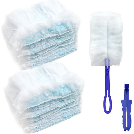 20 Pièce Recharge Plumeau avec 2 Poignée (Bleu) Produit pratique pour la maison et l'usage quotidien, Référence B0F8NWJV4H, prix ind (1/4)
