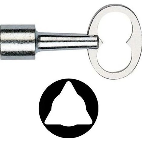 Chiave da pompiere triangolare da 14 mm OUTIFRANCE