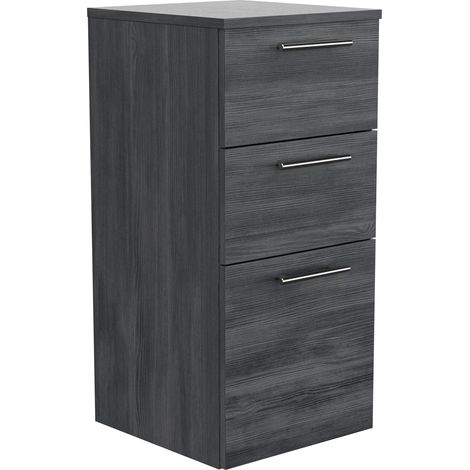 Midischrank 75cm Graphit (1/4)
