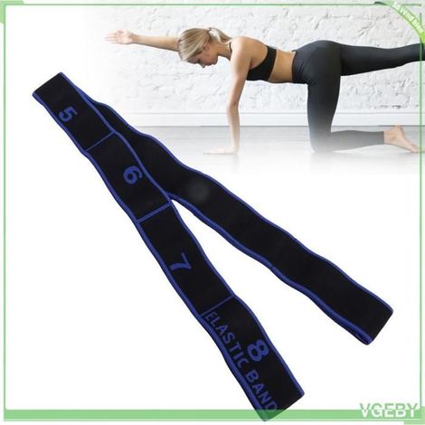 Bandes de résistance - FAFEICY - Numérotée - 8 boucles - Bleue - 90 cm (1/5)