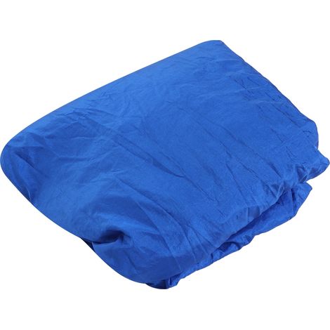 Hamac double portable de camping et de voyage, lit suspendu avec sangle pour arbre (bleu) (1/5)