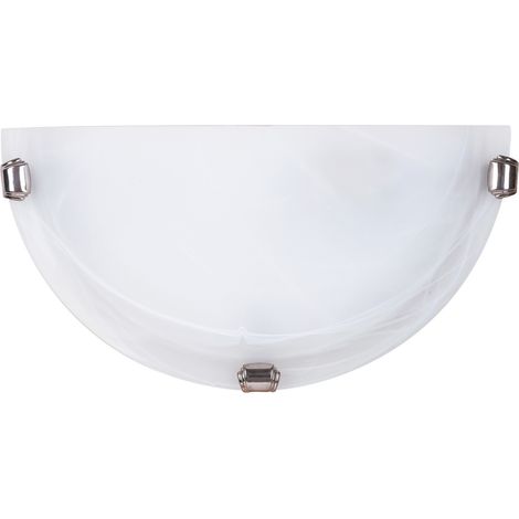 Aplique de semi-plafón E27 cristal alabastro blanco Alabastro 3002 Rabalux (1/2)
