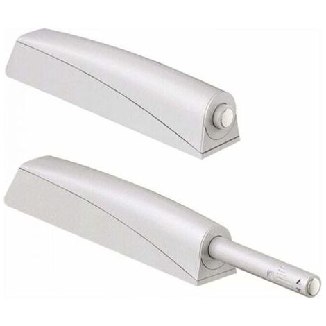 2pc Push to Open Amortisseur Porte Placard 2 Pièces Loquet Magnetique Push Open Poussoir Placard Fermeture Magnétiques pour Armoire Systeme Push (1/4)