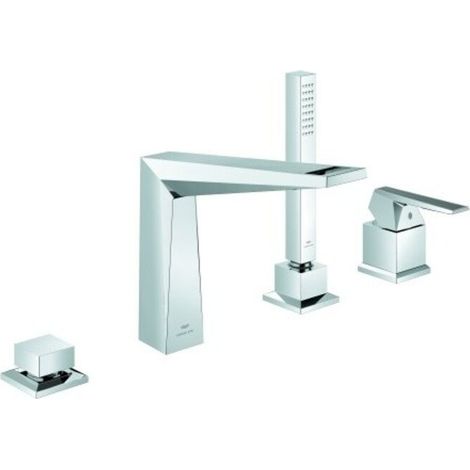 4L-Wannenkomb. Allure Brilliant PC 29523 Griff Rändelstruktur chrom (1/2)