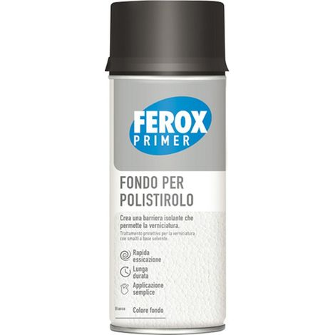 FONDO AGGRAPPANTE PRIMER SPRAY POLISTIROLO AREXONS 400ML (FONDO BIANCO)
