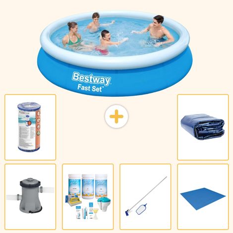 Bestway Bestway Fast Set Ronde - 366x76 cm - 7-pièces  S21439 (1/4)