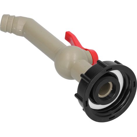 Adaptateur de robinet pour réservoir IBC, raccord de tuyau d'arrosage, accessoires de jardin, robinet 45° 25 mm, outils de plomberie (1/5)