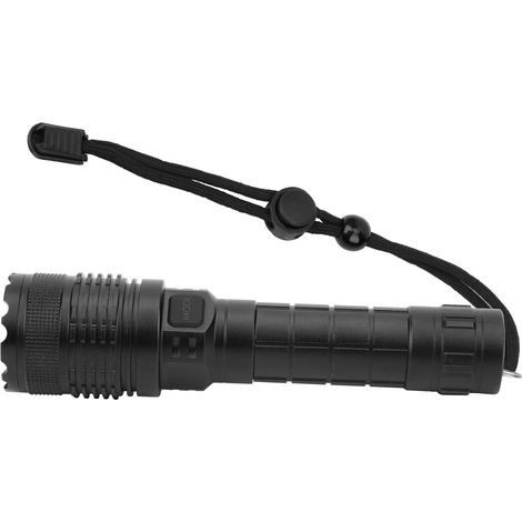 Wasserdichte, multifunktionale tragbare Taschenlampe, USB-aufladbar, wiederaufladbar und ideal für Outdoor-Aktivitäten. (1/5)