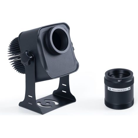 GOBO LED logo projektor - 30W - 30° Optik - Außenbereich -