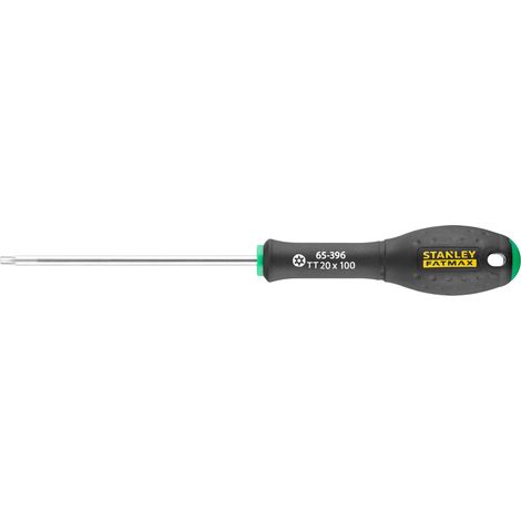 Tournevis torx percé fatmax - Longueur : 100 - Empreinte : T20 - STANLEY (1/3)