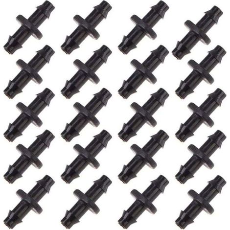 Irrigation de Pelouse 4/7mm Raccord Connecteur Goutte à Goutte,100 Pièces (1/4)