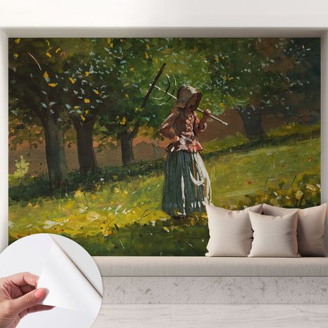 Carta da parati autoadesiva - fotomurale - decorazione parete - murale - adesivo da muro - Pomeriggio autunnale 208x146 cm (1/5)