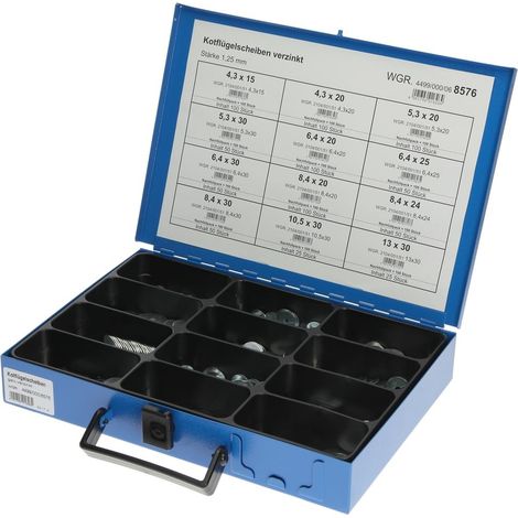 Set di cuscinetti parafango, 18 scomparti, colore granito
