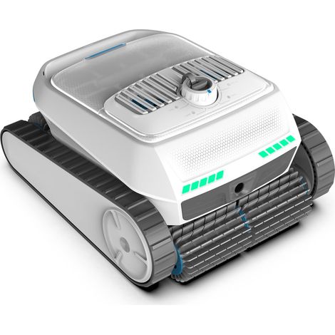 Airrobo – Robot nettoyeur de piscine sans fil – Nettoyage 3-en-1 fond, parois, ligne d’eau – Autonomie 150min, IP68, 230 LPM, compatible carrelage, béton, vinyle (1/5)