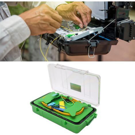 Câble d'extension de test fibre optique AUA-3 SC/APC-SC/UPC OTDR, boîtier de brassage fibre optique 500 m (1/5)