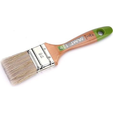 Pinceau - Plat - Spécial façade - N°50 - 5 cm largeur - Manche en bois