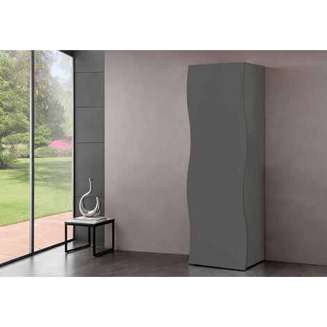 Armoire d'entrée moderne anthracite mat Onida (1/5)