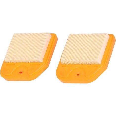 Filtre à air de tondeuse, filtre à air de tondeuse de rechange pour HS81 HS81R HS86 HS86R 4237 141 0300 2PCS (1/5)