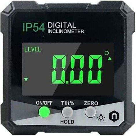 Digitaler Winkelmesser, Winkelmesser mit LCD-Bildschirm, Neigungsmesser mit Magnet, digitale Winkelmessung – INHHUB (1/5)