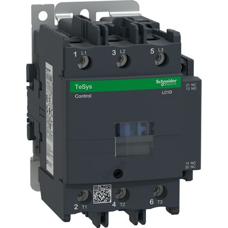 Lc1d80e7 Schneider - Contacteur Tripolaire - 3no - 80a - Bobine 48vca - Vis (1/3)