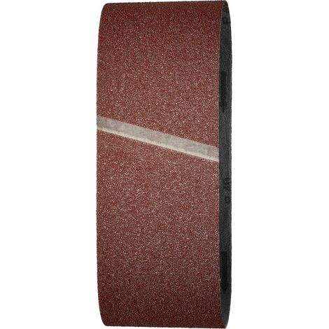 Wolfcraft Schleifbänder K40 65 x 410 mm 3-teilig für Bandschleifer (1/2)