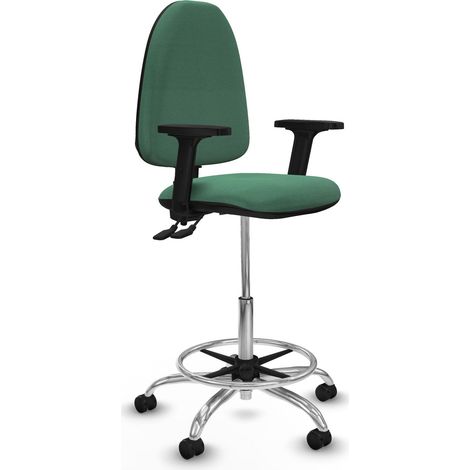 Piqueras y Crespo B2D05RP Silla de Oficina Verde Esmeralda (1/3)
