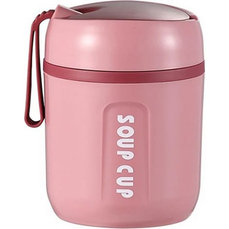 Tasse À Porridge - Acier Inoxydable 304 Double Paroi - Isolée Thermique - Pour Petit-Déjeuner Chaud Ou Froid - 450 Ml (1/5)