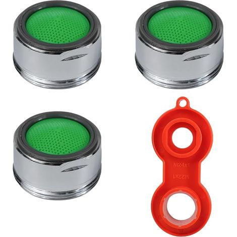Mousseur Robinet M24, Aérateur De Filtre, Filtre Robinet, Cuivre, Cuisine, Salle de Bain (1/5)