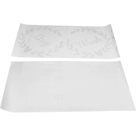 Selbstklebende Wandaufkleber, Wandtattoos, Waschmaschinen, Landhausstil, Wäschedeko (1/5)