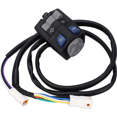 Interruttore clacson faro moto 7811-107-0000 con comando integrato sul manubrio per 125 200 250 300 380 400 450 520 EXC XC-W Type4. (1/5)