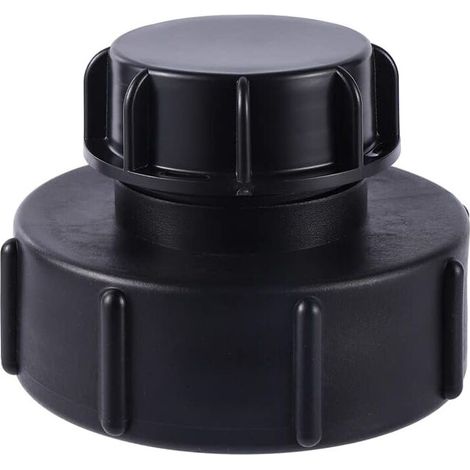 IBC tank adapter S100 x 8 - For reducer S60 x 6 - Coarse thread with end cap - Garden hose - Tap adapter (1/4)