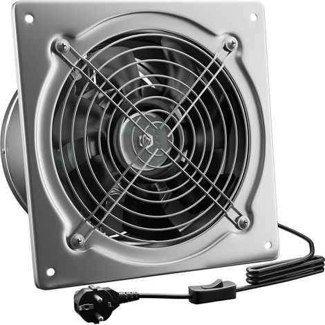 Extracteur d'air 200mm avec Clapet Anti-retour Métallique 980m³/h (1/5)