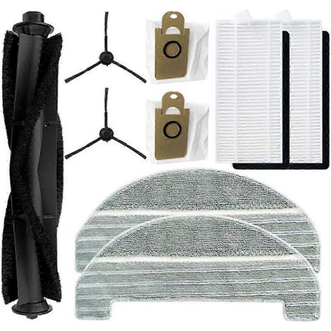 Para aspiradora autovaciable, rodillo, filtro, paños de fregona, bolsa para polvo SZRH (1/4)