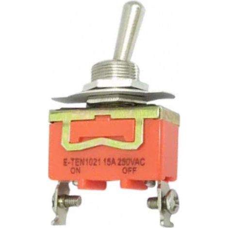 1 interruptor metálico E-TEN1021 E-TEN1322/1321/1021/1121/1122/1221 15 A 250 V (1021)