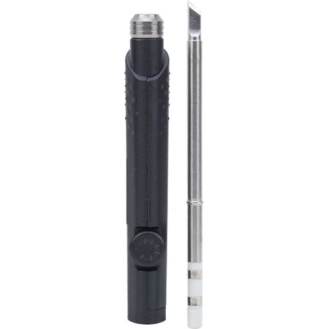 Fer à souder électrique 65 W, température réglable, chauffage rapide, kit portable DC12-24VSH avec tête K (tête de coupe) (1/5)