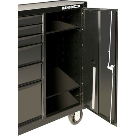 BANDEJA METALICA PARA CARROS CON ARMARIO LATERAL - BAHCO
