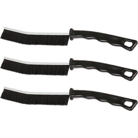 3pcs Gap Cleaning Brush, Bathroom Cleaning Brush Tile Grout Brush, Stiff Bristle Cleaning Brush for Window Groove, Bathroom, Toilet, Kitchen (1/2)