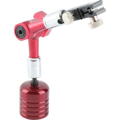 Support mini universel réglable pour comparateur à cadran, robuste avec base à levier magnétique jusqu'à 50 kg. (1/5)