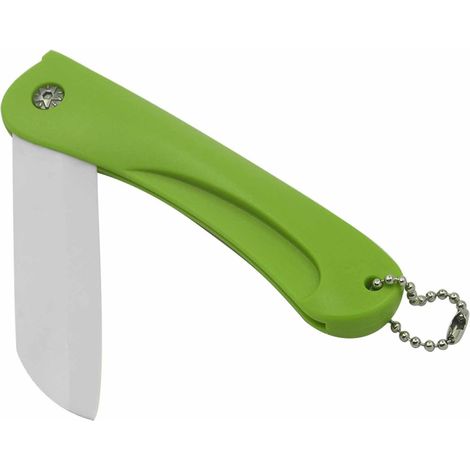 Pliant Céramique Lame Fruit Vegetable Knife Cutter Quantité 1 Couleur vert, (1/5)