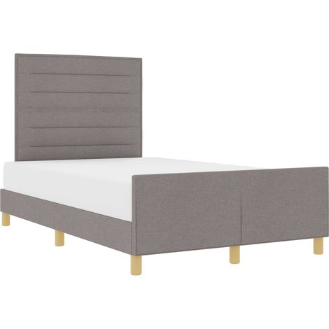 Maison Exclusive - Struttura del letto con testiera Talpa 140 x 190 cm Tessuto (1/5)