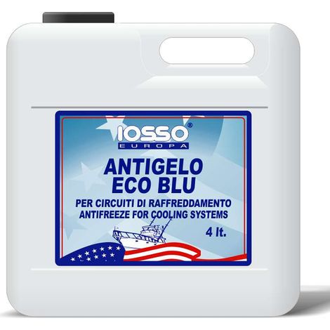 Iosso antigelo eco blu liquido speciale per circuiti di raffreddamento litri 4