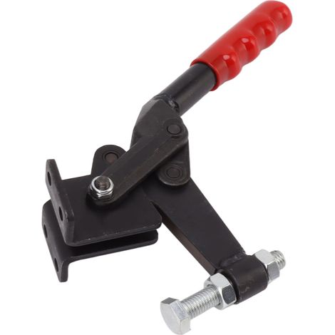 Kniehebelspanner aus hochkohlenstoffhaltigem Stahl, sicher und einfach zu bedienen, Haltekraft 700 kg, Halteklemme für die industrielle Holzbearbeitung (1/5)
