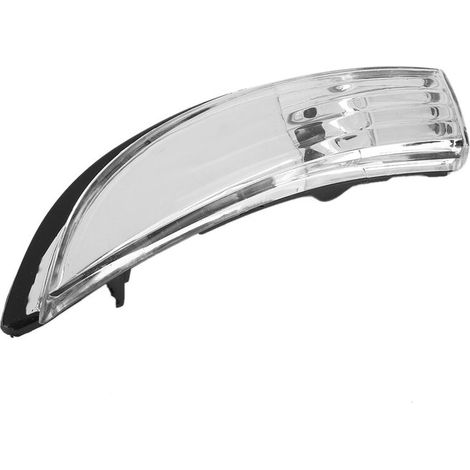 Lentille d'indicateur de rétroviseur d'aile de porte transparente pour Ford Fiesta MK7/MK7.5 2009-2017 cté gauche (1/5)