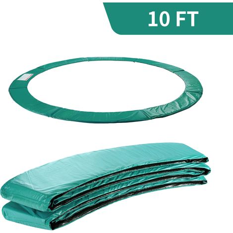 Greenbay 10FT Replacement Trampoline Surround Pad Foam Safety Guard Spring Cover Padding Green (1/4)