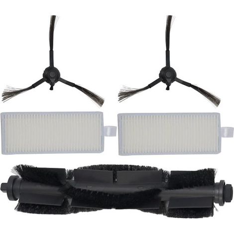 Set di ricambi per aspirapolvere Tapo RV30 Plus, RV30, RV10 Plus, RV10: spazzole laterali, spazzola a rullo e filtro. (1/5)