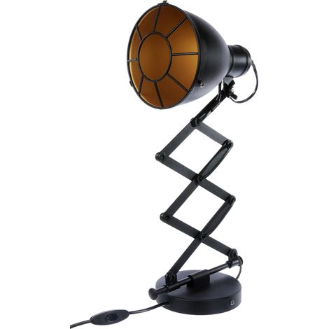 Eglo Lampada da Parete, Nero/Oro (1/5)