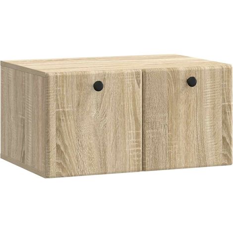 Maison Exclusive - Mobile Porta TV da Muro 59,5 x 41 x 30 cm Rovere Sonoma (1/5)