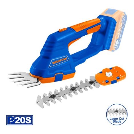 Cortasetos Inalámbrico 20V WADFOW WJC1520, Hoja Láser SK5, 200mm (1/3)