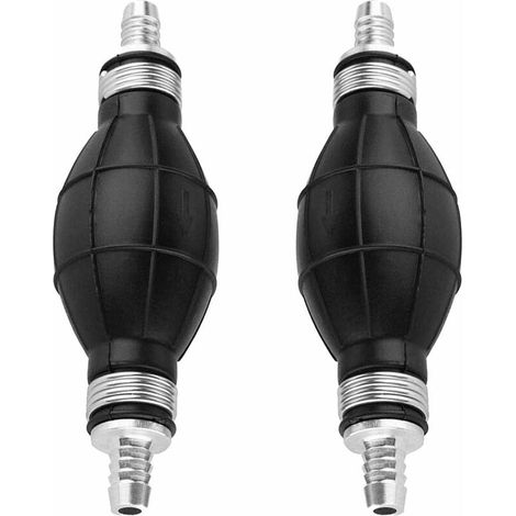 8-mm-Kraftstoffvorförderpumpe, 2 Stück. Kraftstoffvorförderpumpe für Boote, Autos, Gärten und Go-Karts.