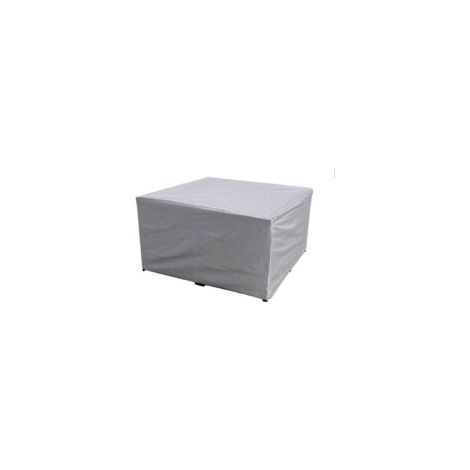 Fundas resistentes para muebles de jardín Oxford, impermeables, a prueba de polvo y viento, para mesas de patio y sillas de exterior, color plata-25513080- Crezuo (1/2)